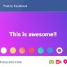Kako objaviti status u boji na Facebooku