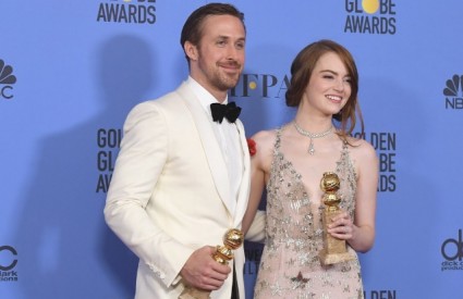 Emma Stone i Ryan Gosling sa Globusima