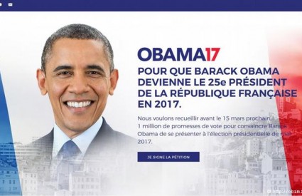 Francuzi za predsjednika žele Obamu?