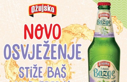 Osvježavajuće Ožujsko s bazgom