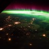 Fantastična aurora borealis iz svemira