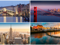 Venecija, San Francisco, New York, Dublin