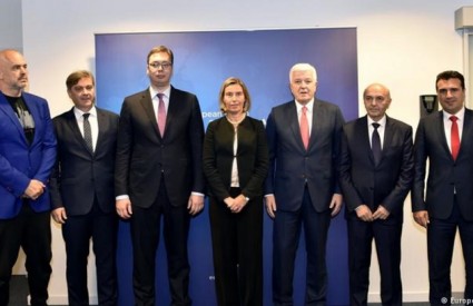 Federica Mogherini s čelnicima Zapadnog Balkana 