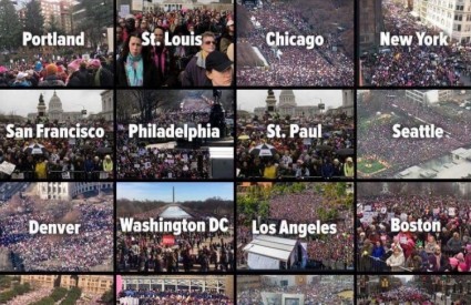 Ogroman odaziv na Marš žena širom SAD
