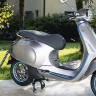 Vespa Elettrica - legenda na struju