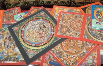 Tibetanska budistička kultura njeguje tangka slikarstvo