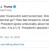 Trumpov predugački jezik na Twitteru