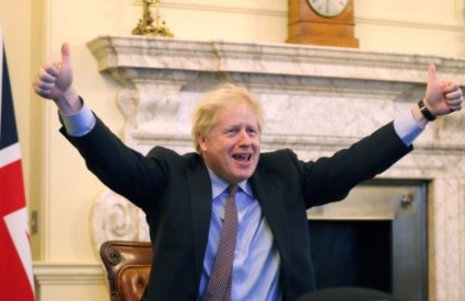 Boris Johnson je vrlo sretan ;)