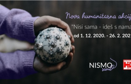 Nisi sama, ideš s nama