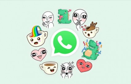 WhatsApp s naljepnicama