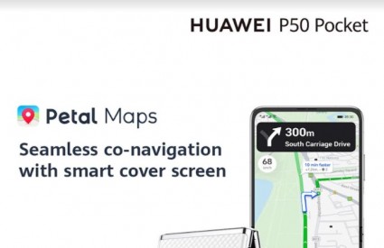 Petal Maps na P50 Pocketu