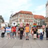 Deseta Tiha misa Arijane Lekić Fridrih na Trgu bana Josipa Jelačića