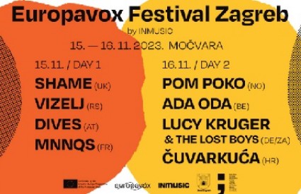 Europavox festivala Zagreb 2023