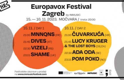 Europavox festival u Močvari
