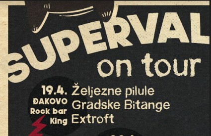 Superval turneja po Hrvatskoj traje i dalje