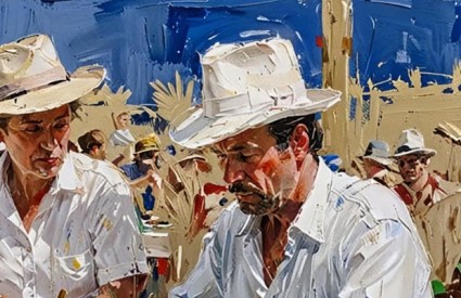 „Umjetnici i kockari“  -  novi ciklus Ante Barišića