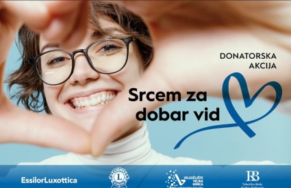 Donatorska akcija „Srcem za dobar vid“ nadmašila očekivanja