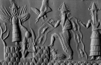 Inanna, Enki i Utu